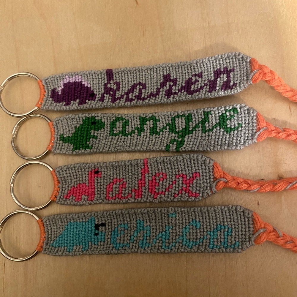 Personalized Keychain with Icon and Script - Picture 4 of 7